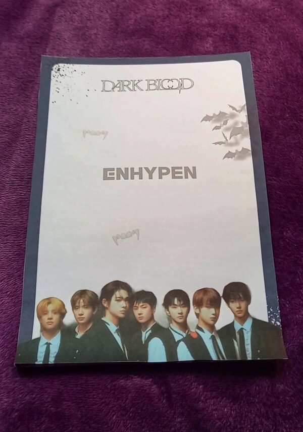 Enhypen Dark Blood A5 Notepad