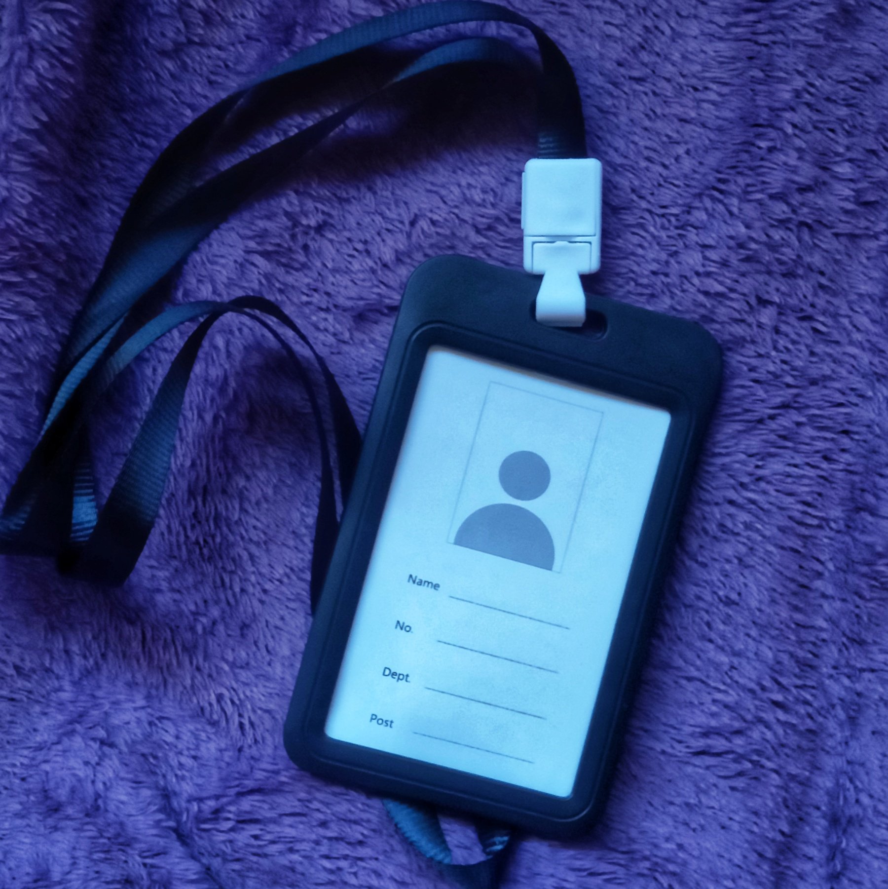 Black Photocard Holder