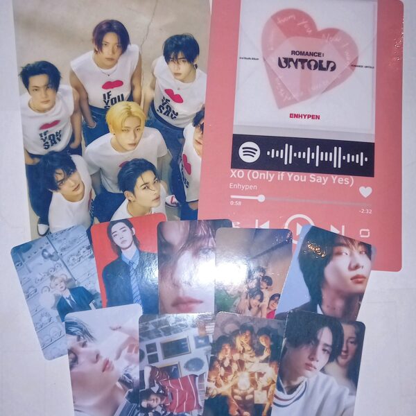 Enhypen Romance UNTOLD Merch Pack