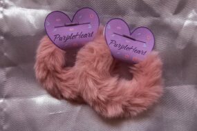 Fluffy Scrunchie - Pale Pink