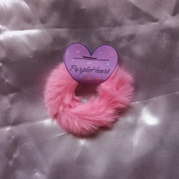 Fluffy Scrunchie - Baby Pink